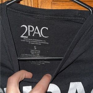 2pac shirt , size small